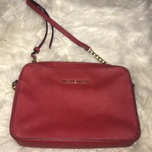 Michael Kors red purse